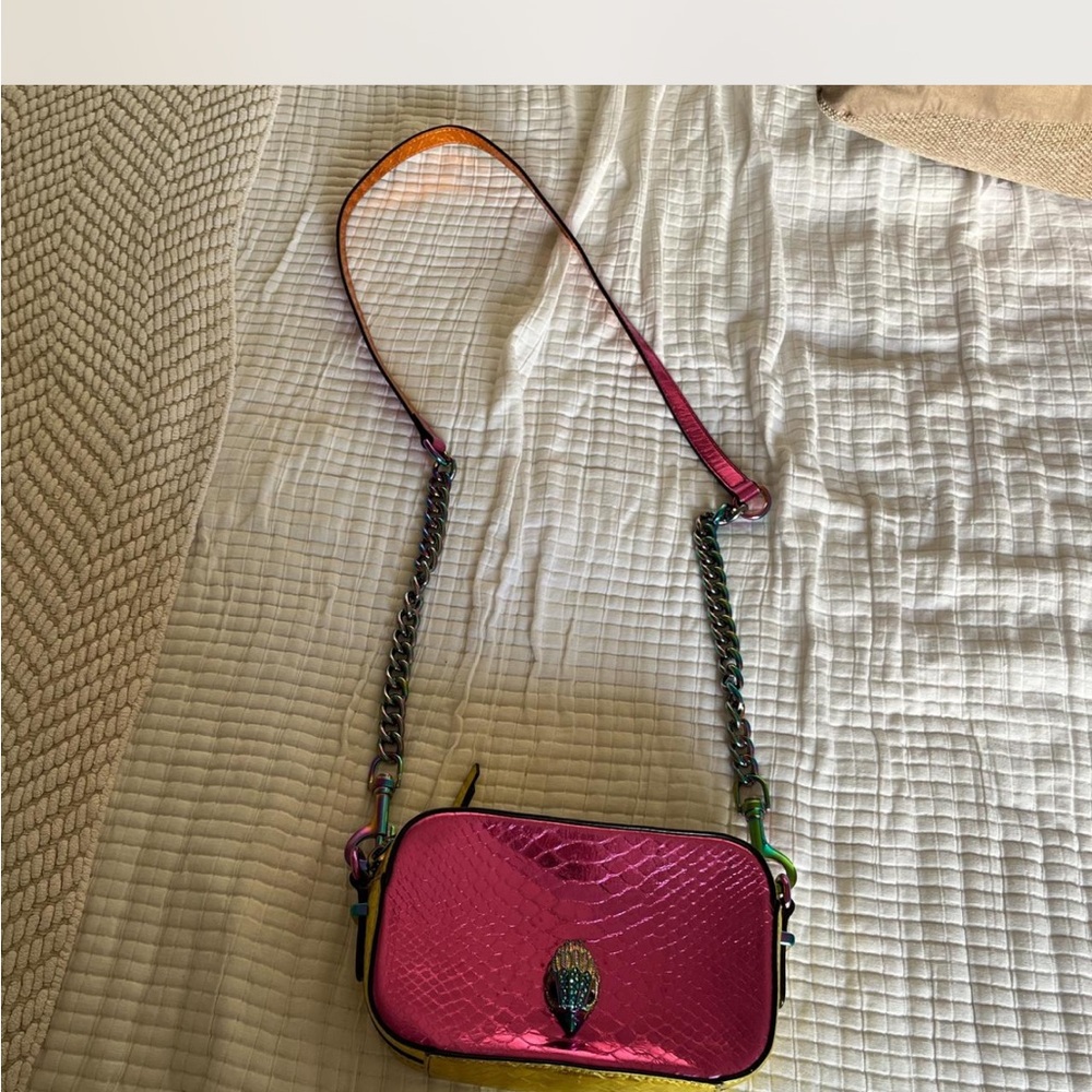 Kurt Geiger Vibrant Pink Crossbody Bag
